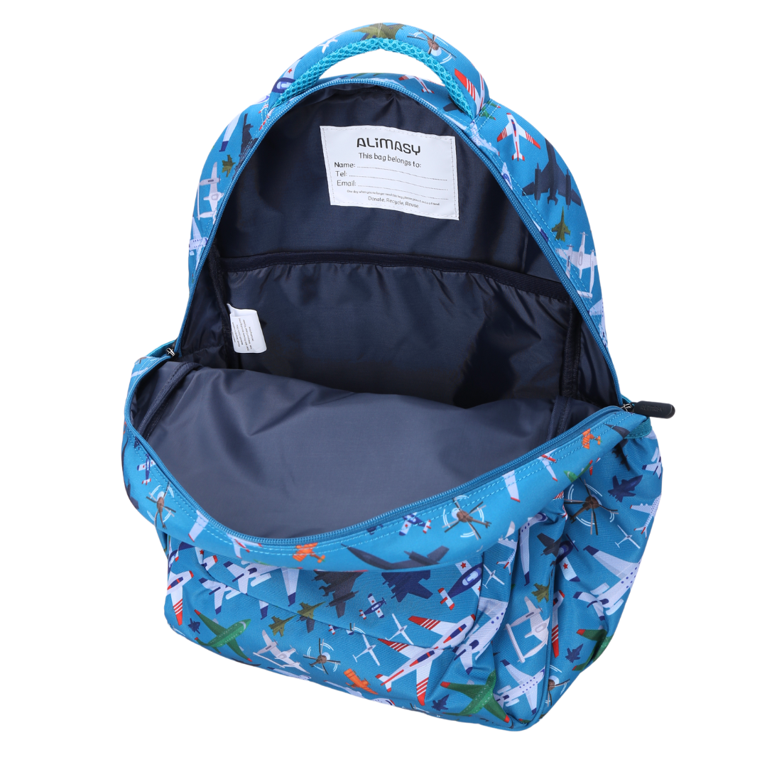 Planes & Aircraft Large School Backpack