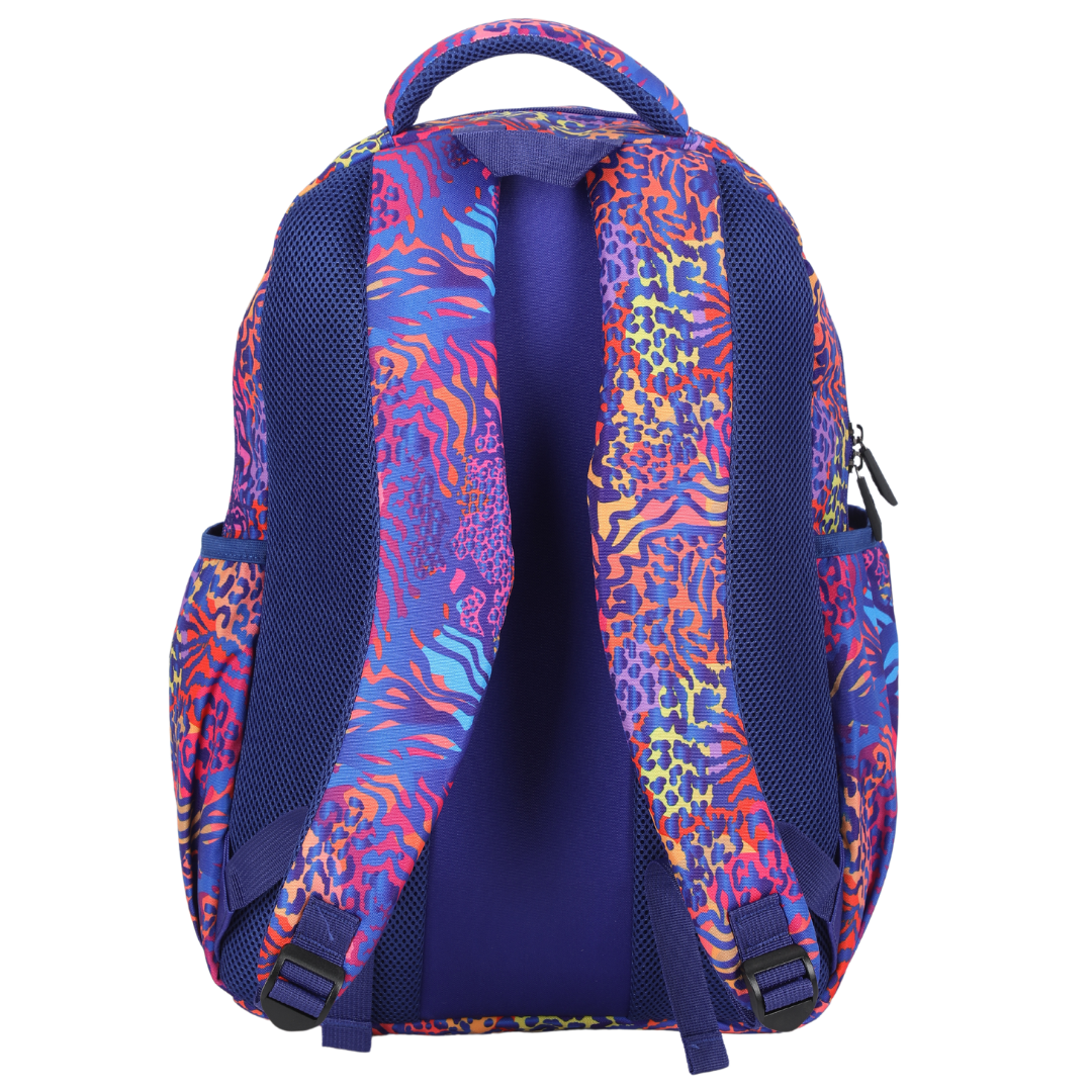 Animal Print Large School Backpack - Alimasy