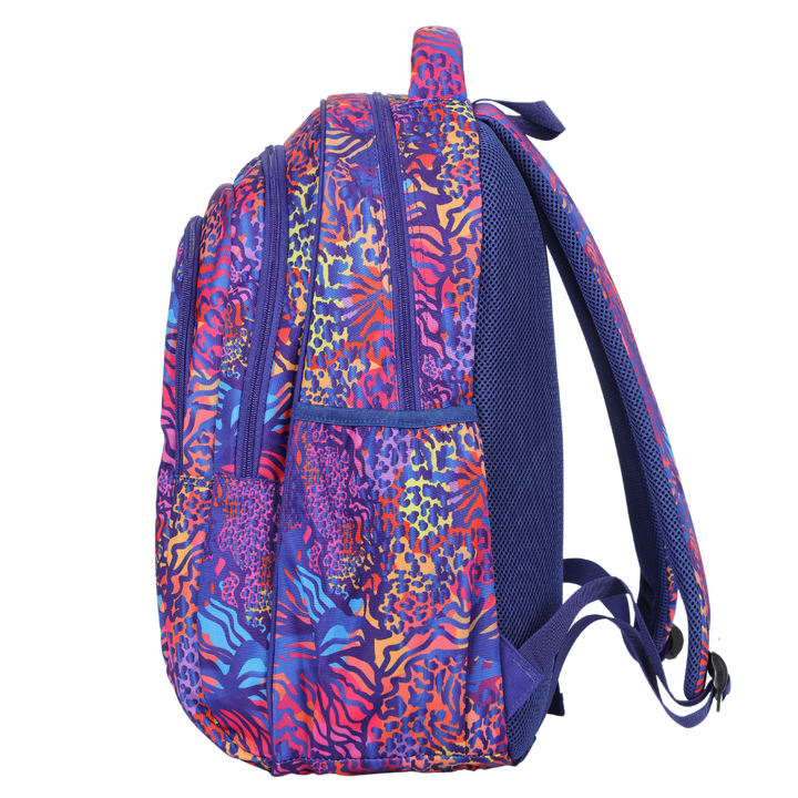 Animal Print Large School Backpack - Alimasy