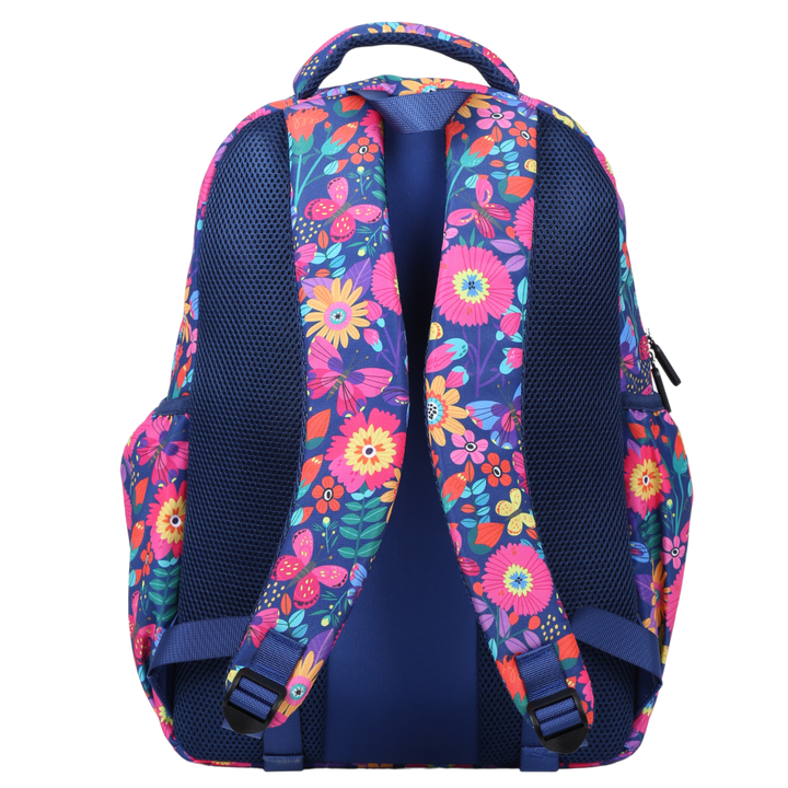 Blooms & Butterflies Large School Backpack