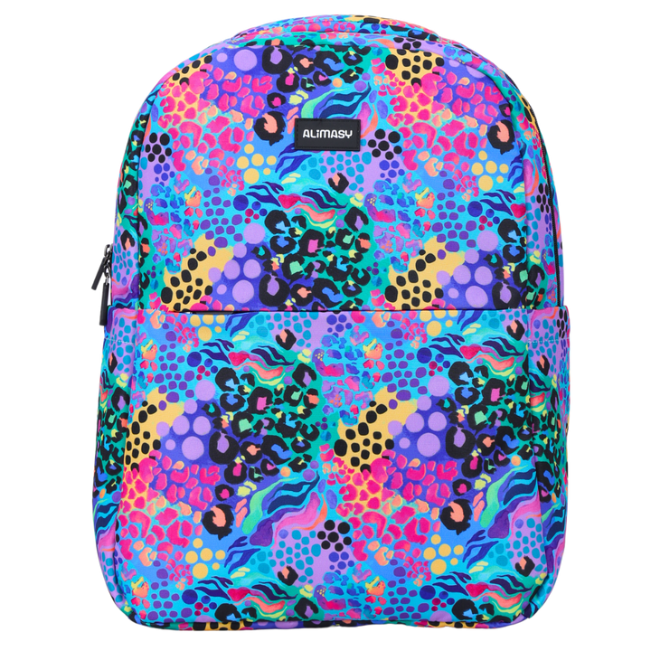 Electric Leopard Laptop Backpack