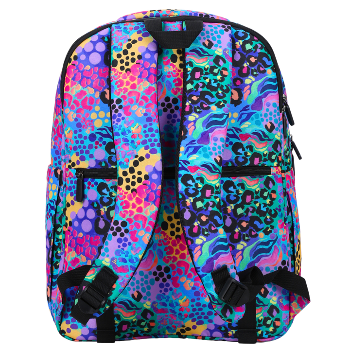 Electric Leopard Laptop Backpack