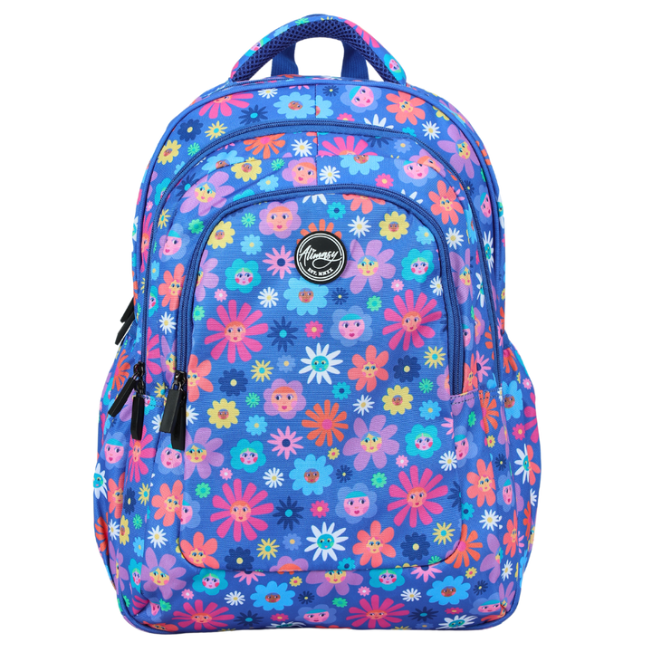 Flower Friends Large School Backpack