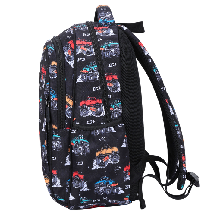 Monster Trucks Midsize Kids Backpack