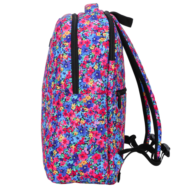 Multi Coloured Ditsy Flowers Laptop Backpack