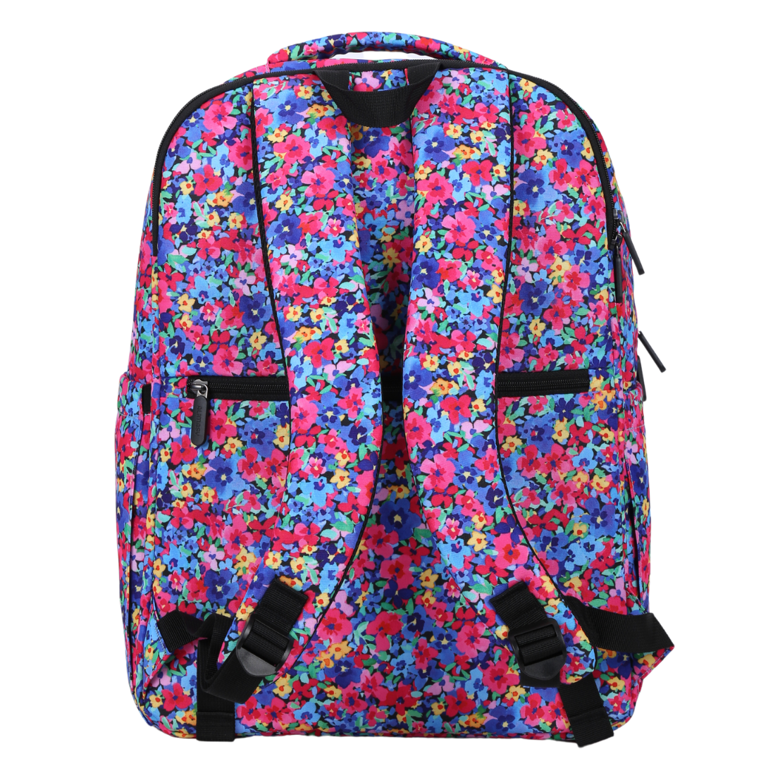 Multi Coloured Ditsy Flowers Laptop Backpack