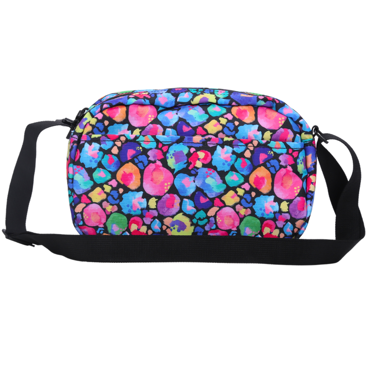 Crossbody Bag Rainbow Leopard Black