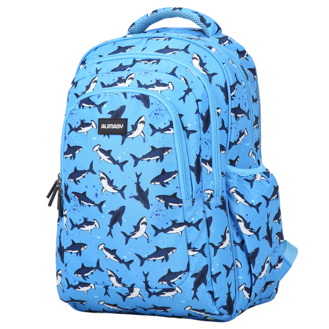 Sharks Large School Backpack