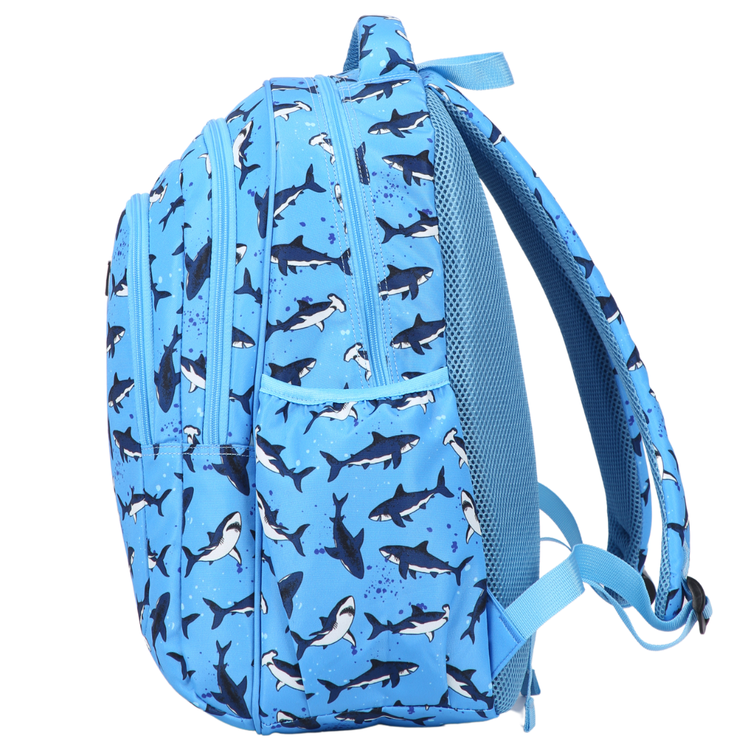 Sharks Large School Backpack