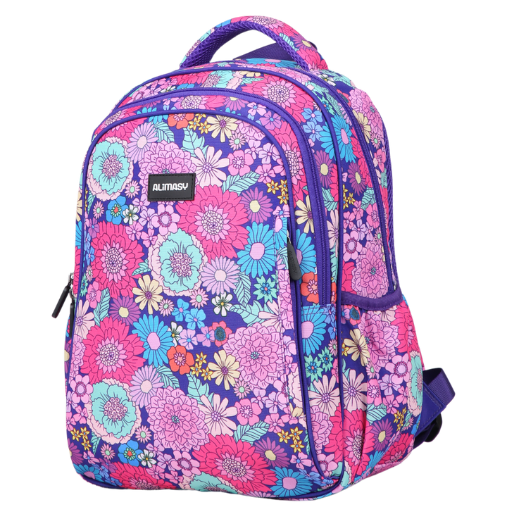 Summer Flowers Midsize Kids Backpack