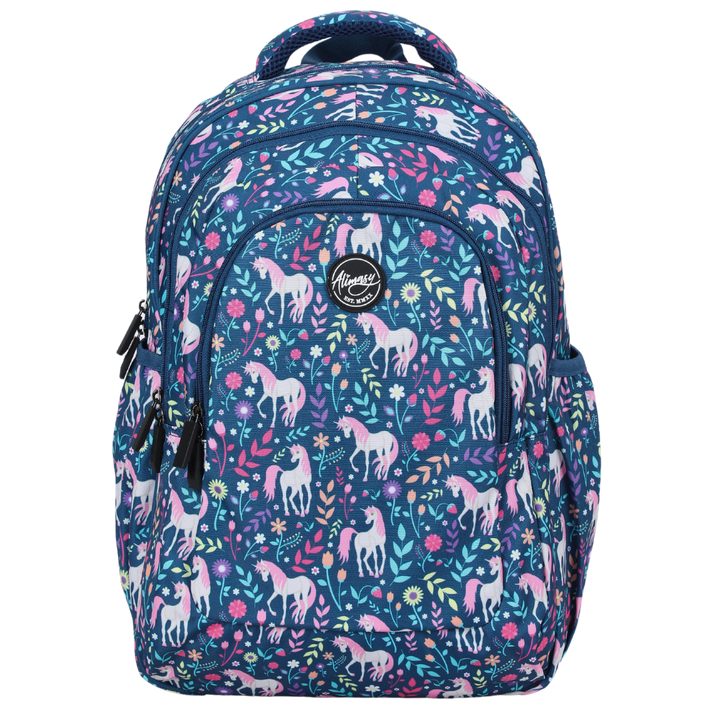 Unicorn Large School Backpack - Alimasy