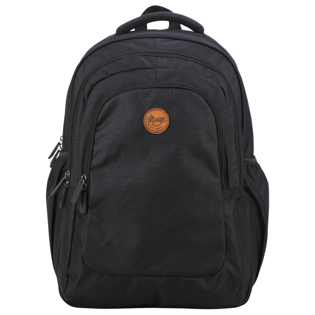 Black Large Backpack - Alimasy